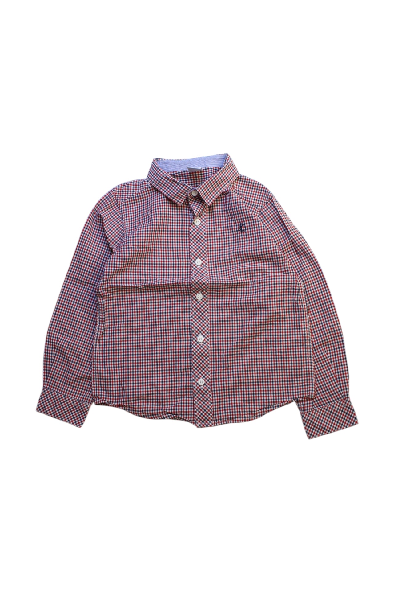 Petit Bateau Button Down Shirt 6T、mySite、g9winljtr