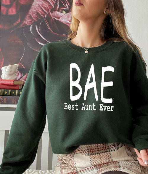  BAE Best Aunt Ever Sweatshirt、mySite、justintrudeaud