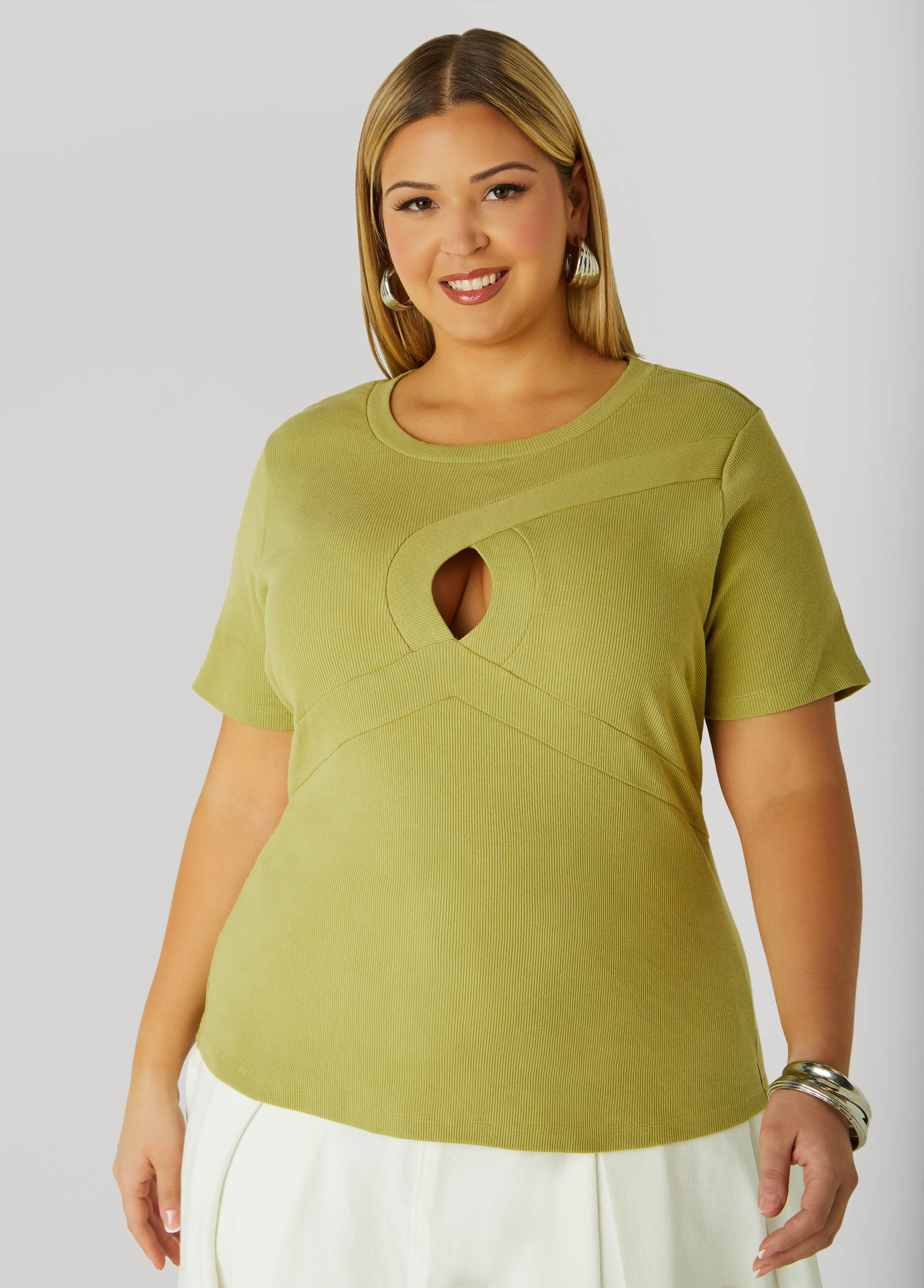 Cutout Ribbed Top、mySite、bengalsvssteelers