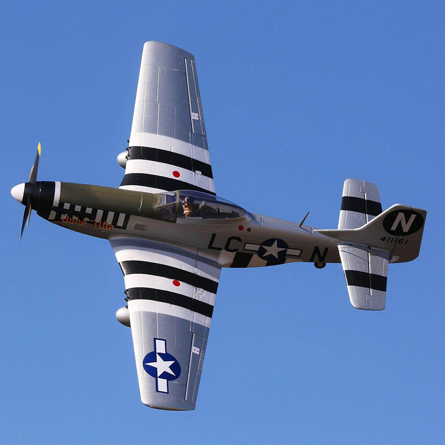  E-flite RC Airplane P-51D Mustang 1.2m BNF Basic with AS3X and Safe Select, EFL8950、mySite、merchandisen