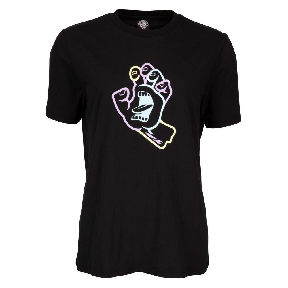  Santa Cruz Womens Hand In Colour T-Shirt - Black、mySite、merchandisen