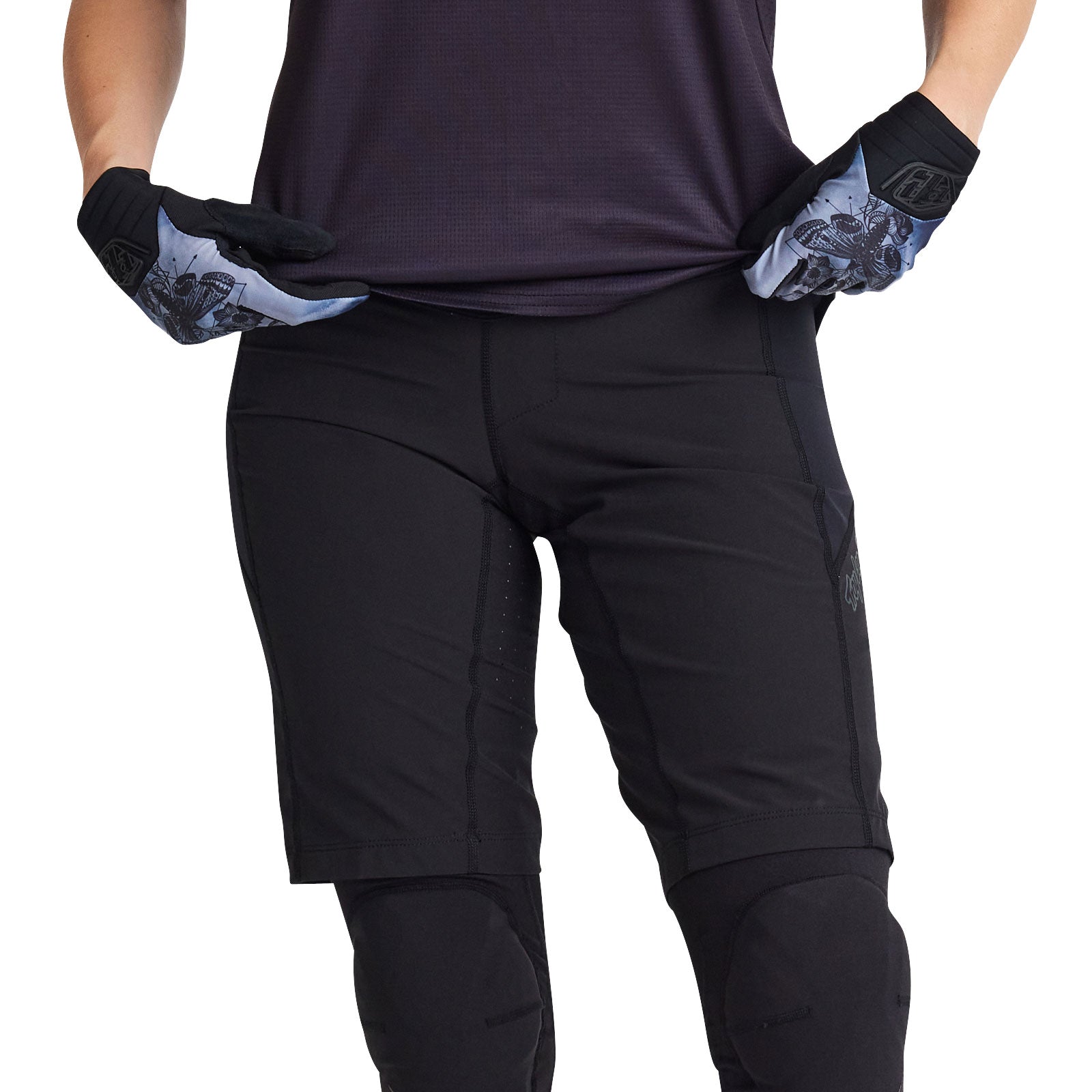 Womens Luxe Short No Liner Solid Black、mySite、dreamappss