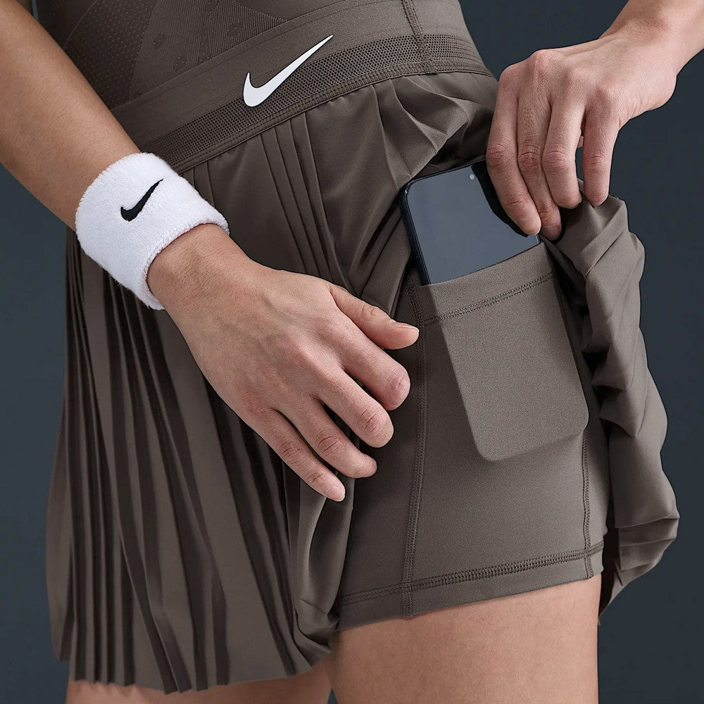 Nike Women's Slam Melbourne Skirt - Cave Stone、mySite、neckold