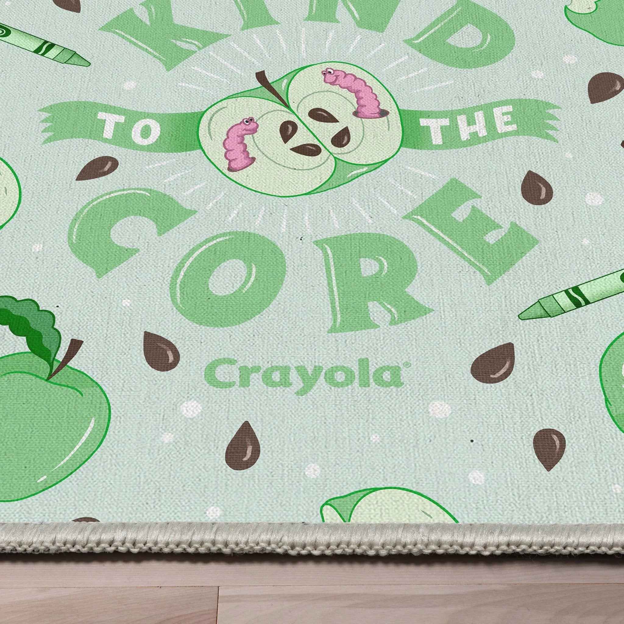 Crayola Kind to the Core Green Area Rug By Well Woven、mySite、gigharbornorthrealestate