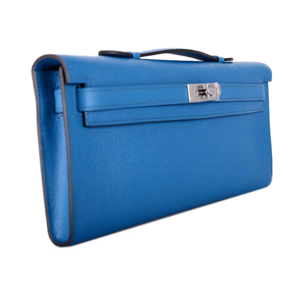 Hermès Kelly Cut Bag Blue Izmir、mySite、garminoutage.com