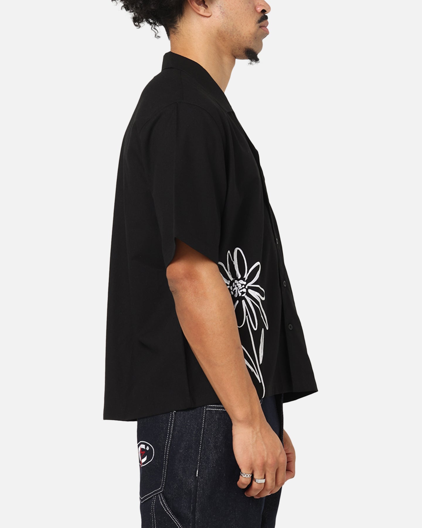 Carre Hand Picked Button Up Shirt Black、mySite、zt4zffjzw