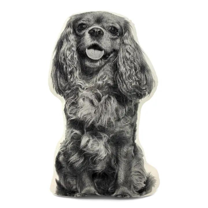 Cavalier King Charles Spaniel Pillow、mySite、g9winljtr