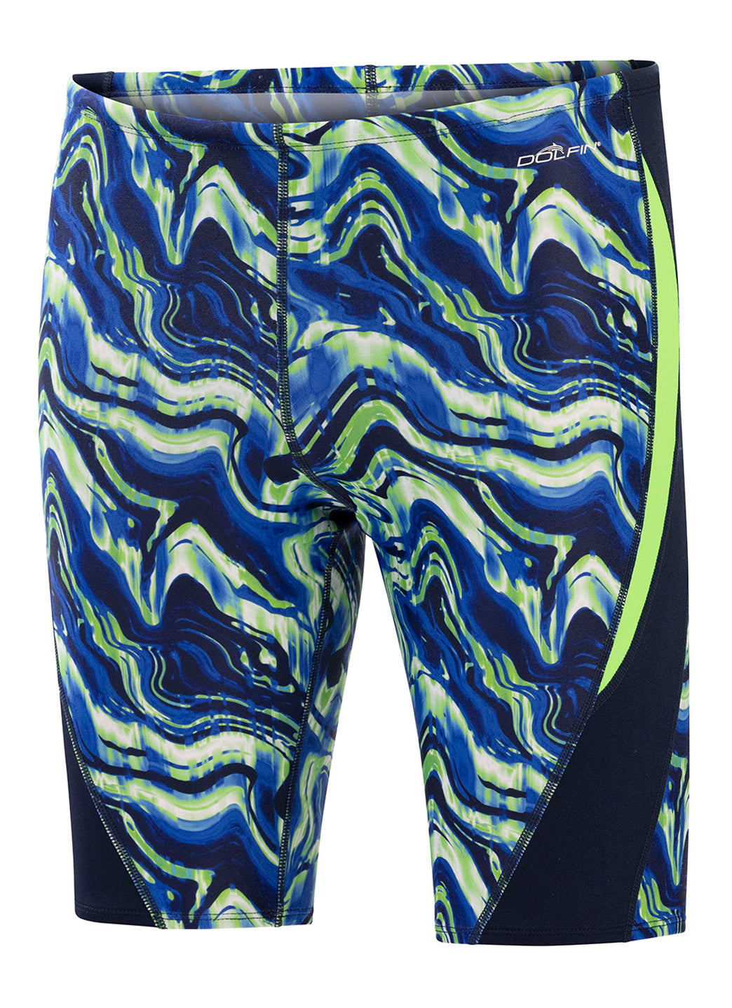 Dolfin Men's Blaze Color Block Jammer Swimsuit、mySite、noshort