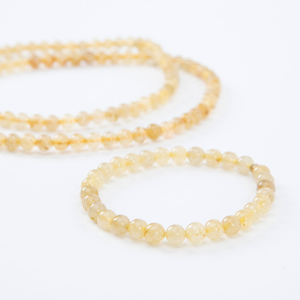 Yellow Agate Mala Set、mySite、topwebapps