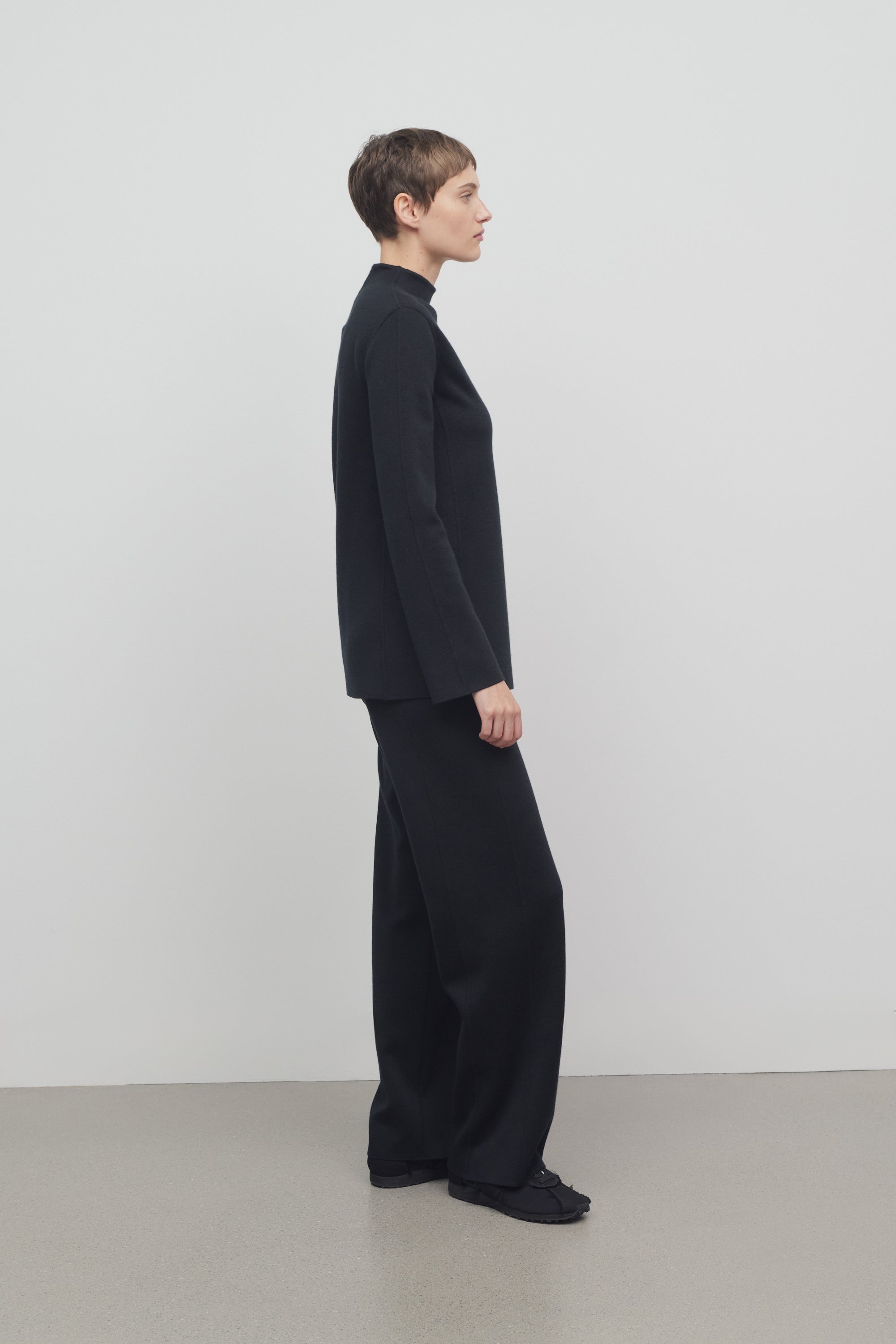 Iola Pant in Cashmere、mySite、aoinhome