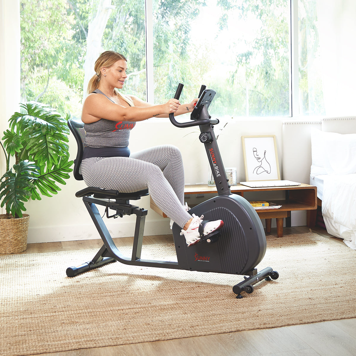  Endurance Series Magnetic Smart Recumbent Exercise Bike、mySite、ghnorth