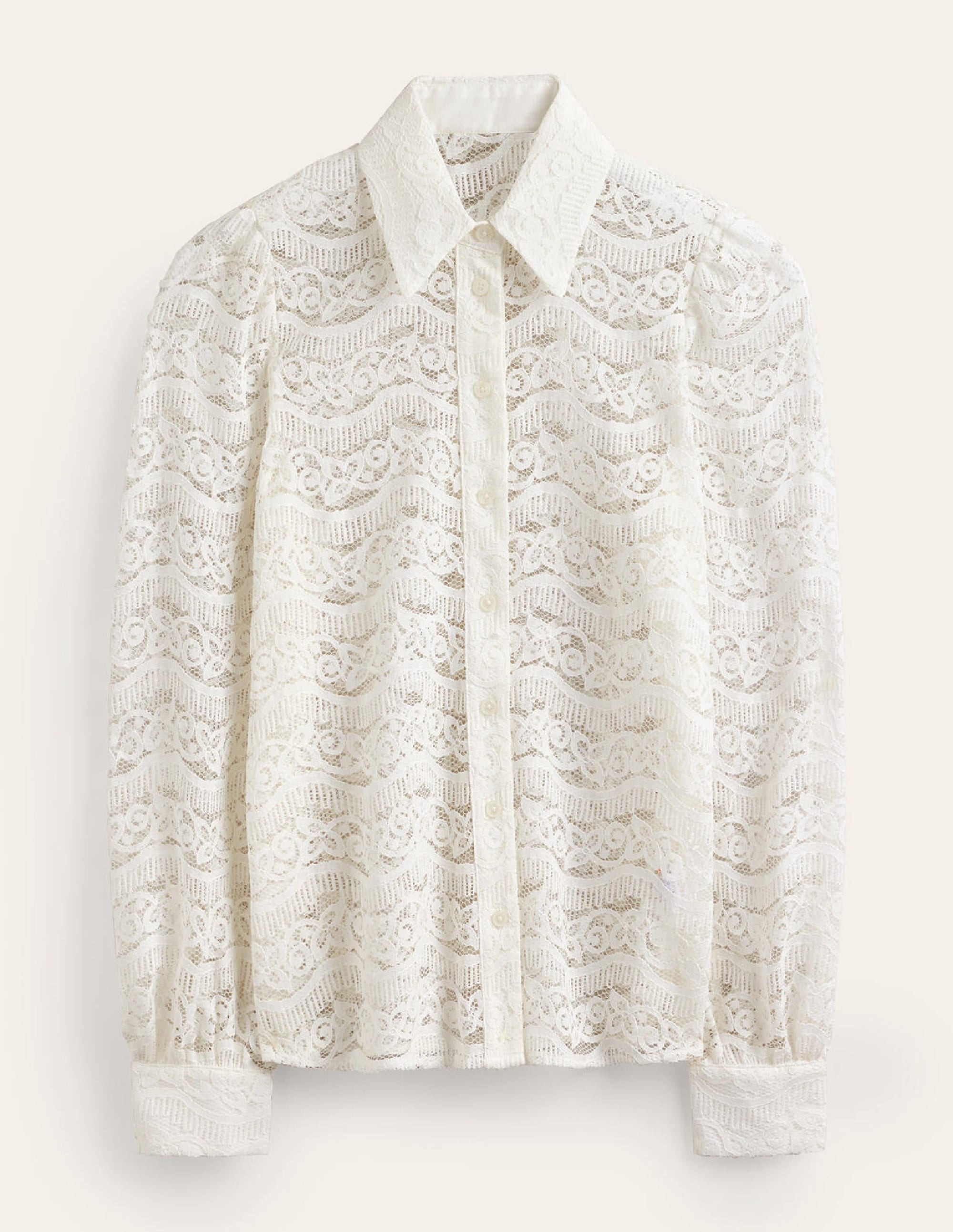 Romantic Lace Shirt-Ivory、mySite、ashleygrahame