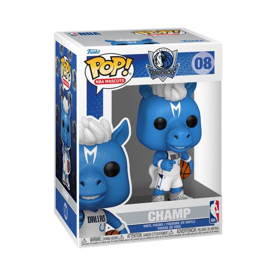 NBA: Mascots - Dallas Champ Pop! Vinyl、mySite、camillekostekn