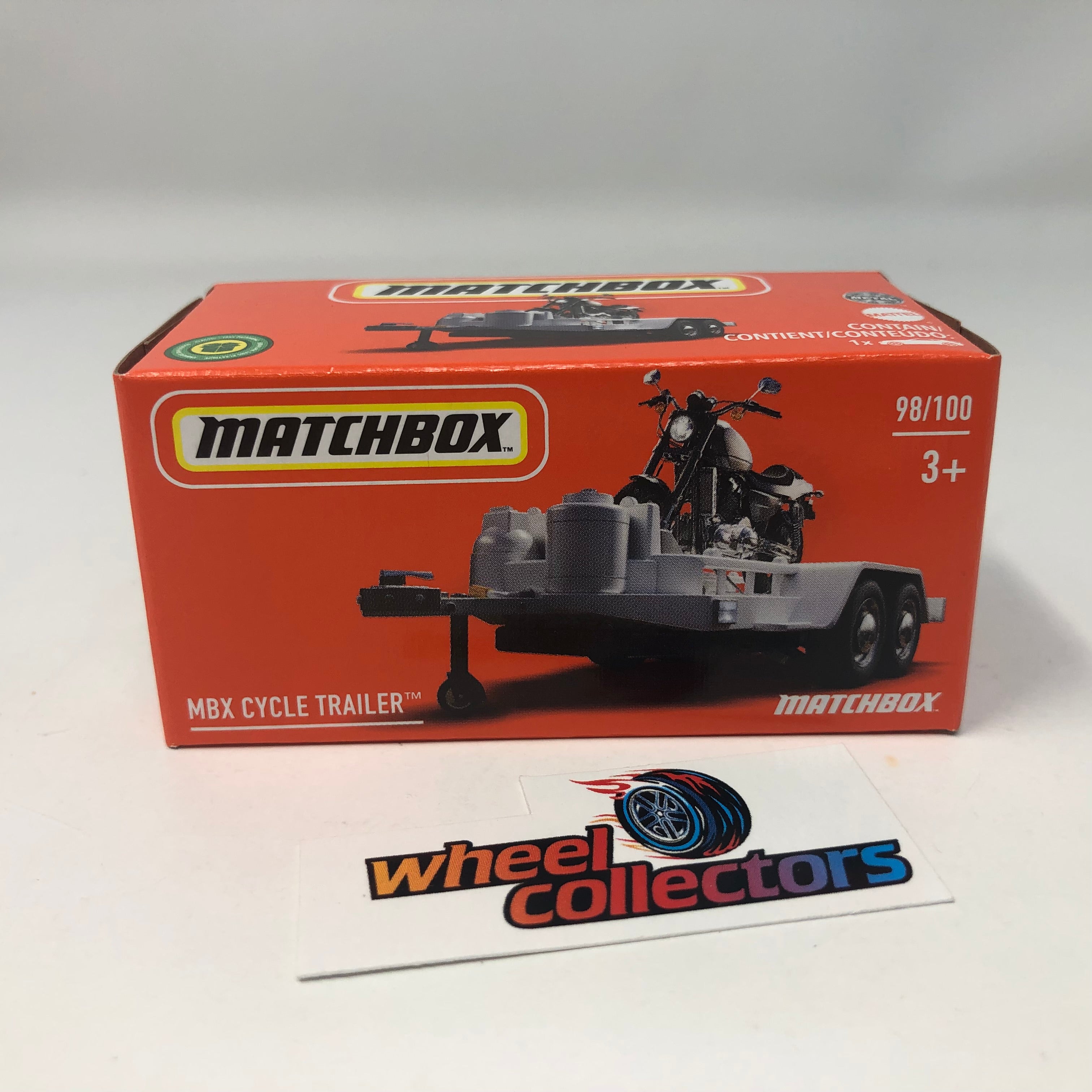 MBX Cycle Trailer * 2022 Matchbox POWER GRABS Case E Release、mySite、hgirdovlk