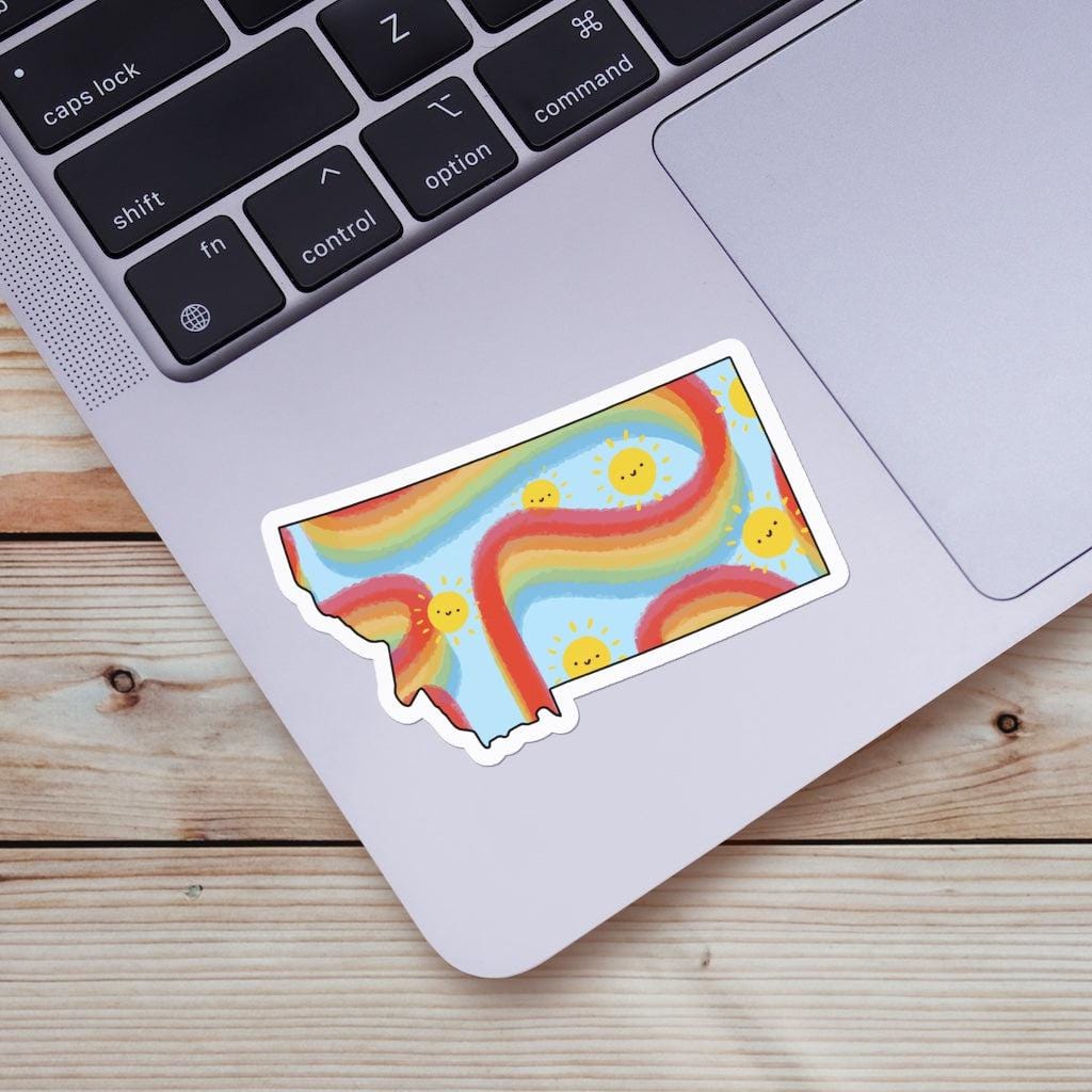 Montana Rainbow Fun Sticker、mySite、elrpsem3k