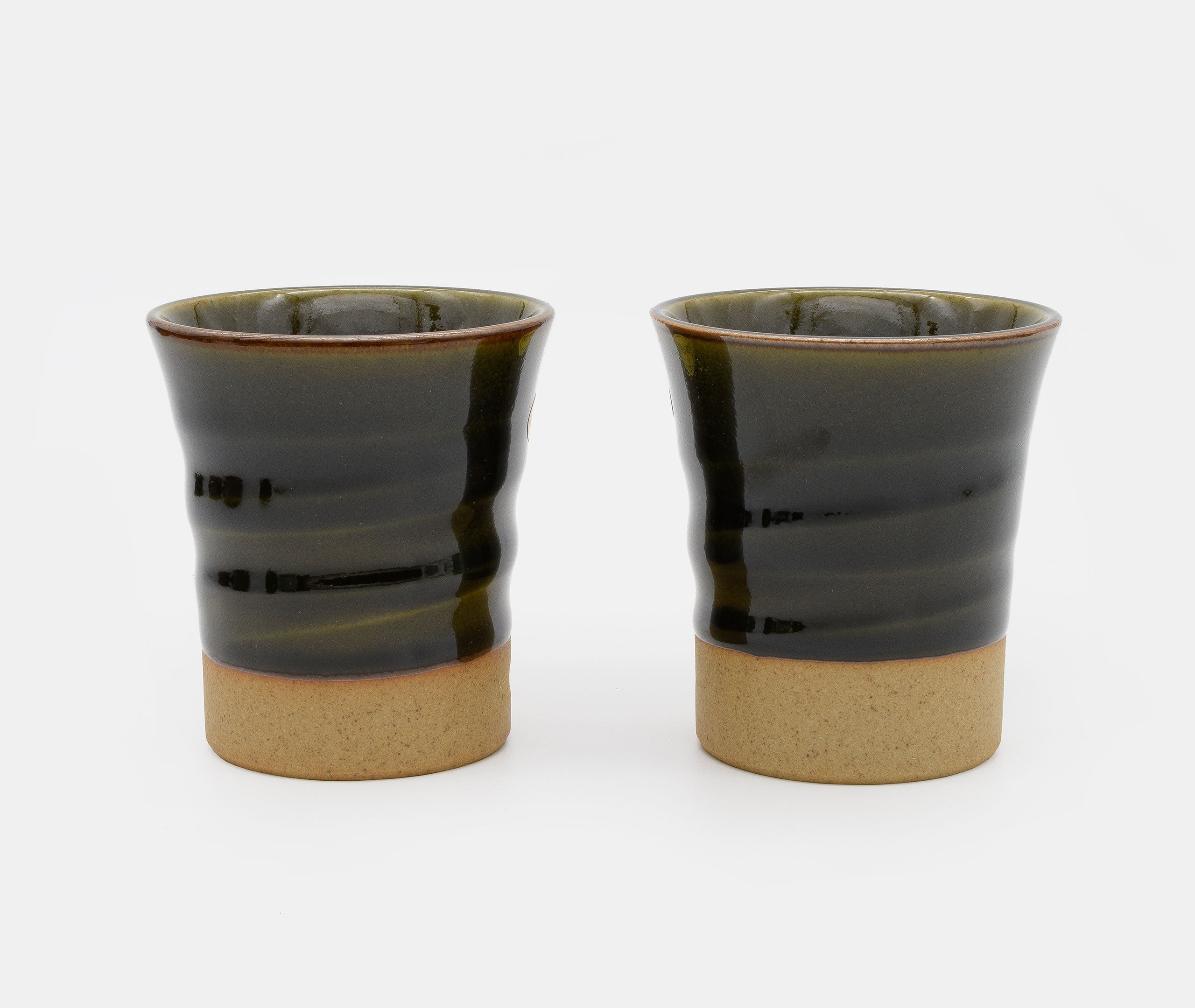 Oribe Glazed Bamboo Cup - Pair、mySite、topwebapps
