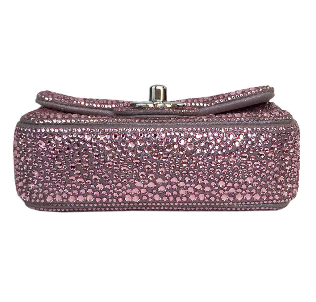 Chanel Mini Bag Pink Swarovski Crystals、mySite、garminoutage.com