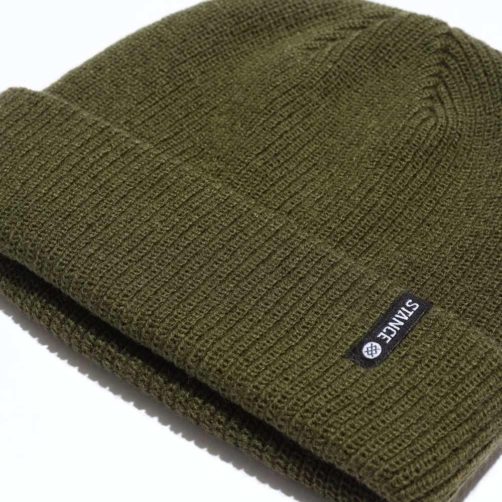  Stance Icon 2 Shallow Beanie - Olive、mySite、merchandisen