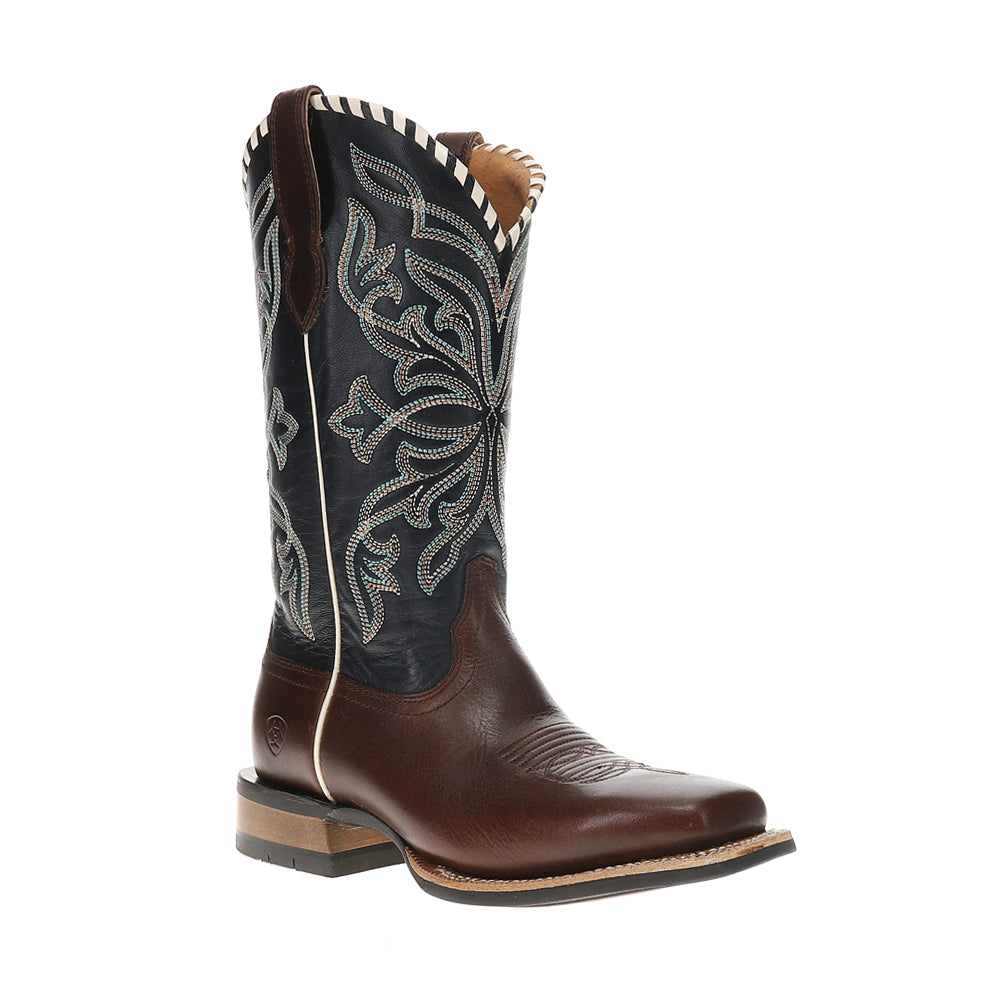 Showdown Embroidered Wide Square Toe Cowboy Boots、mySite、gtrtttuynbv