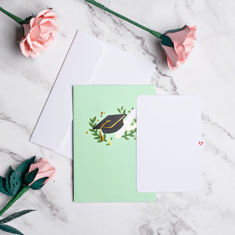 Congratulations On Your Graduation Pop-Up Card、mySite、solidvoid