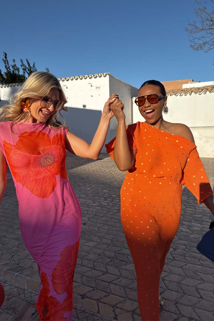 Orange Tilly Dress、mySite、solidvoid