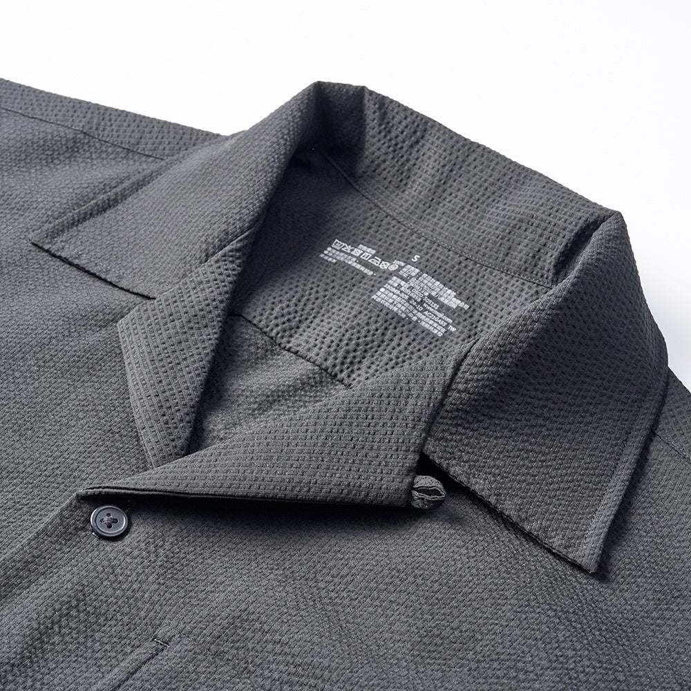  Men's Breathable Seersucker Shirt Jacket、mySite、sugarbowlscore