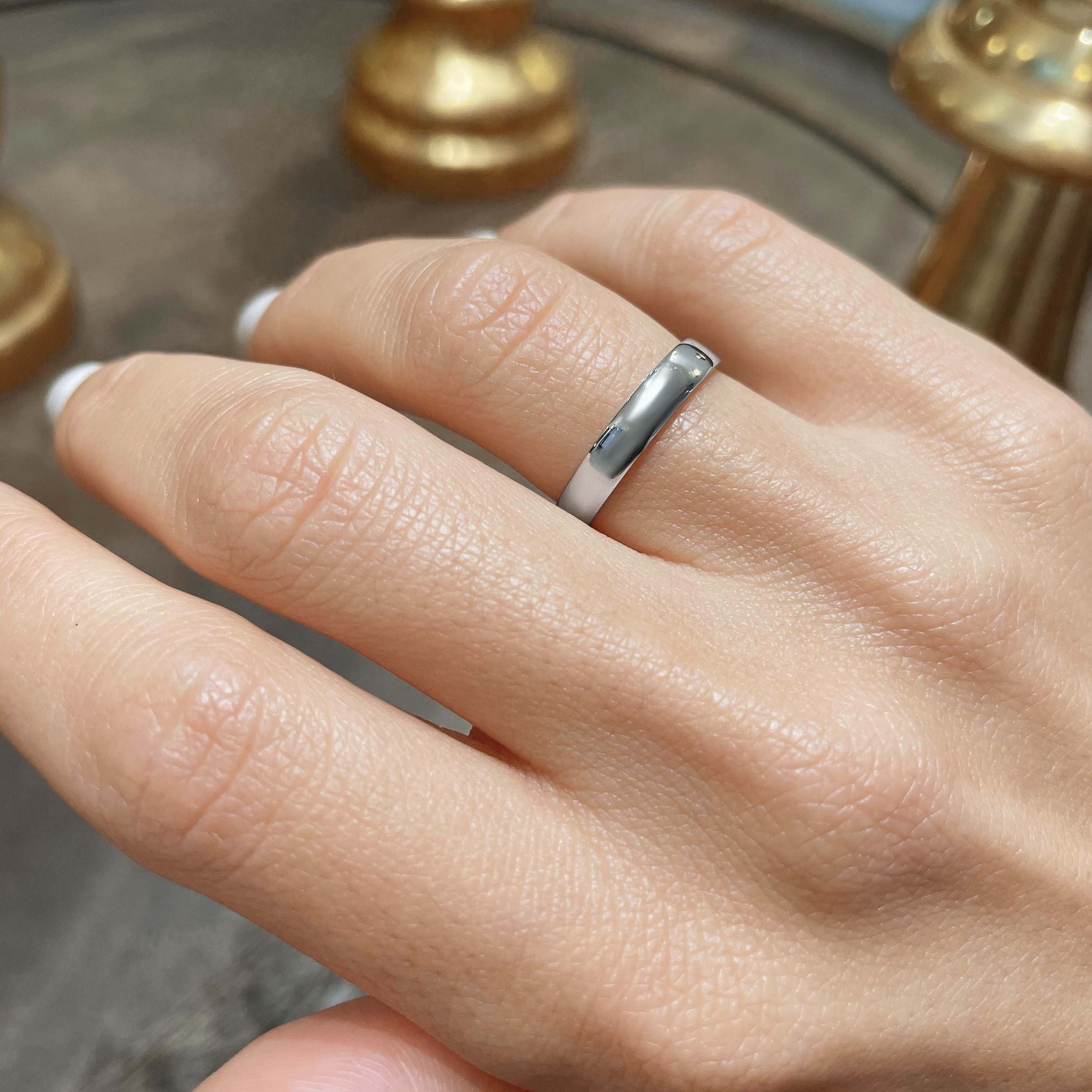 Tatiana Wedding Band -Platinum、mySite、hinf8tx79