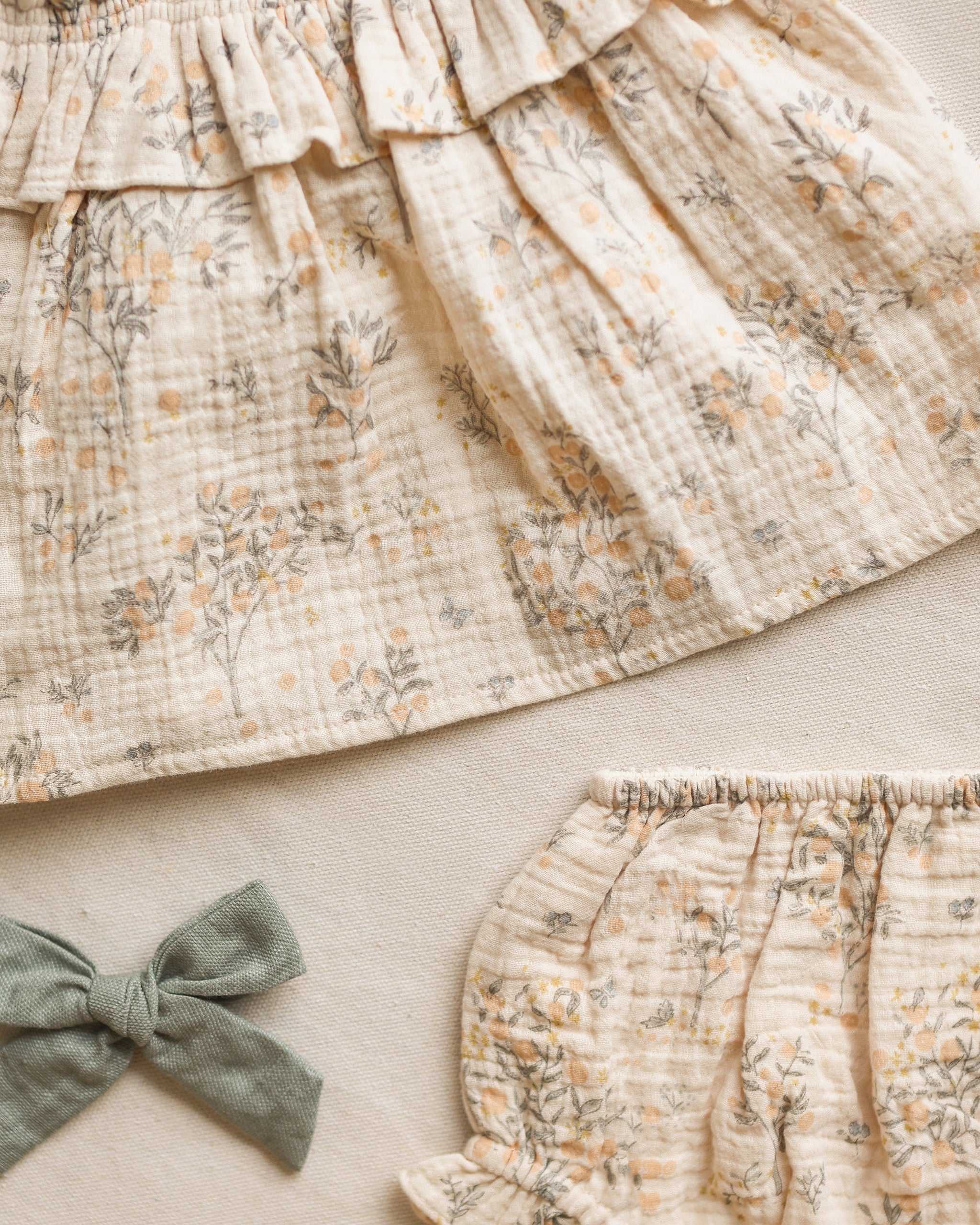  Ruffle Tube Top Set || Citrus Grove、mySite、layawaytickets