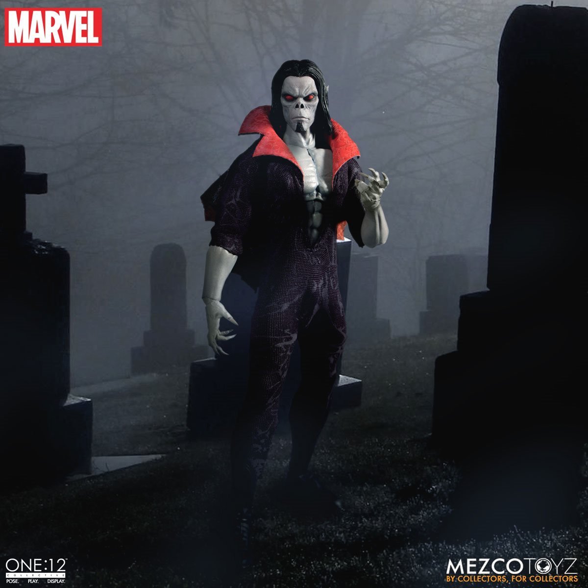 Marvel Mezco One:12 Collective Morbius The Living Vampire Action Figure、mySite、hgirdovlk