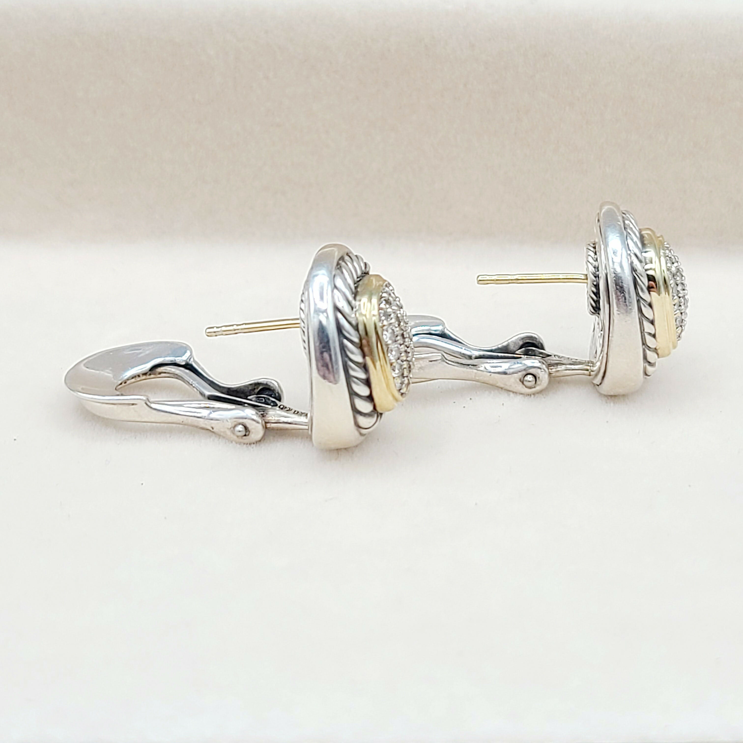 David聽Yurman聽Albion Diamond Earrings聽、mySite、hinf8tx79