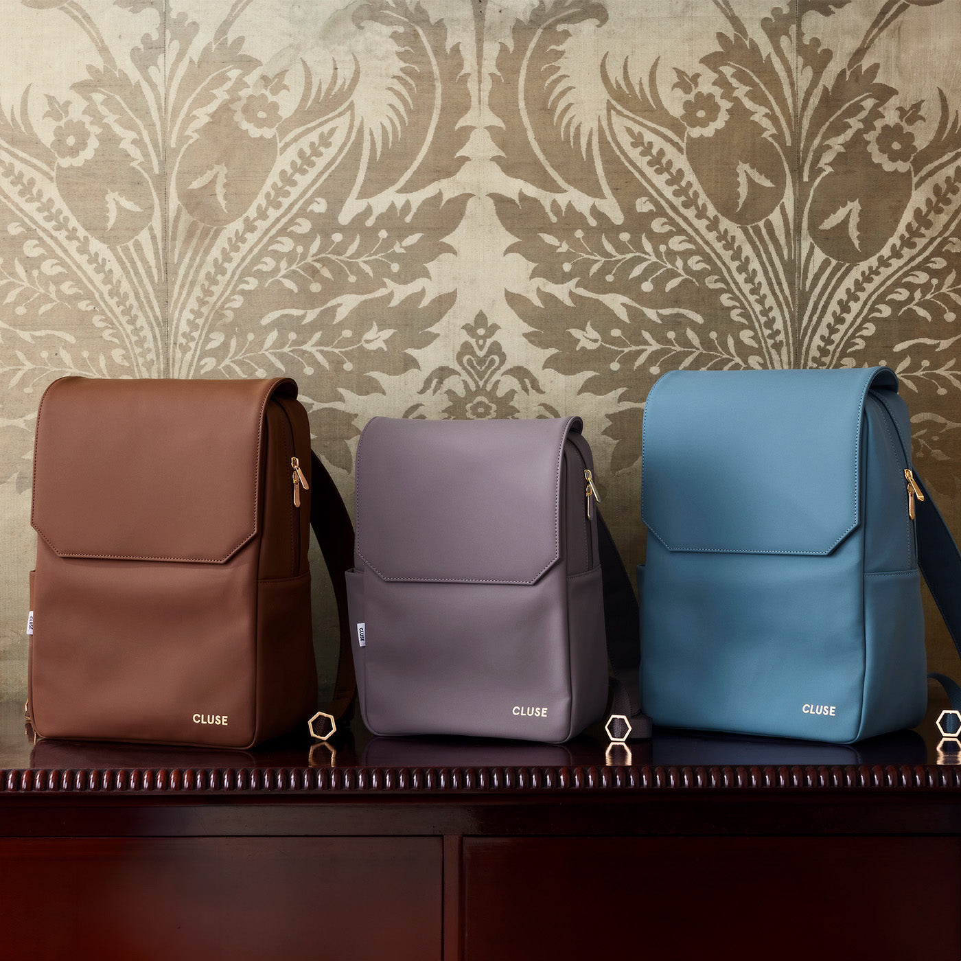  Nuitée Petite 2.0 Backpack, Grape, Gold Colour