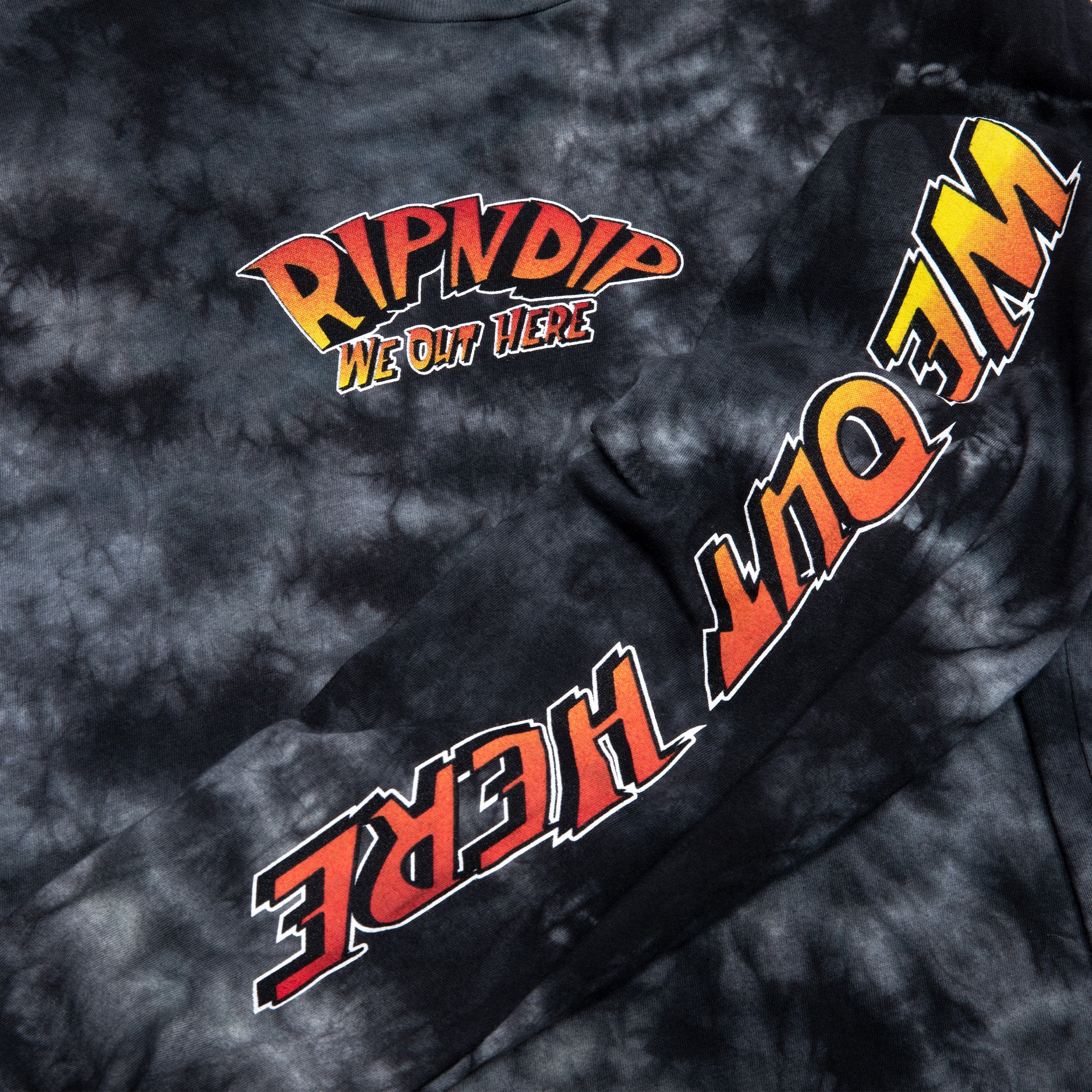  Out Of This World Long Sleeve (Black Lightning Wash)、mySite、merchandisen