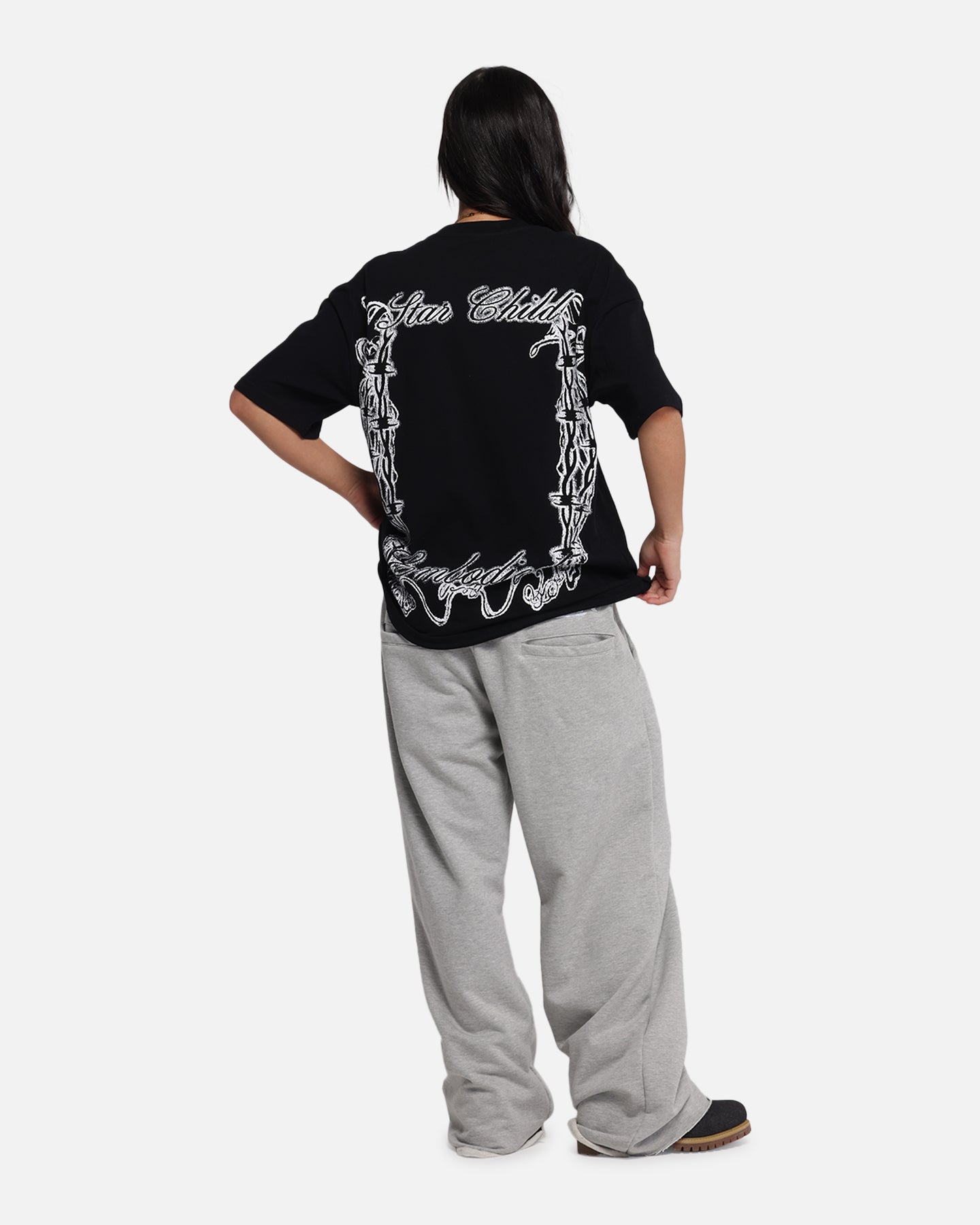 Loiter Earth Angel T-Shirt Black、mySite、zt4zffjzw