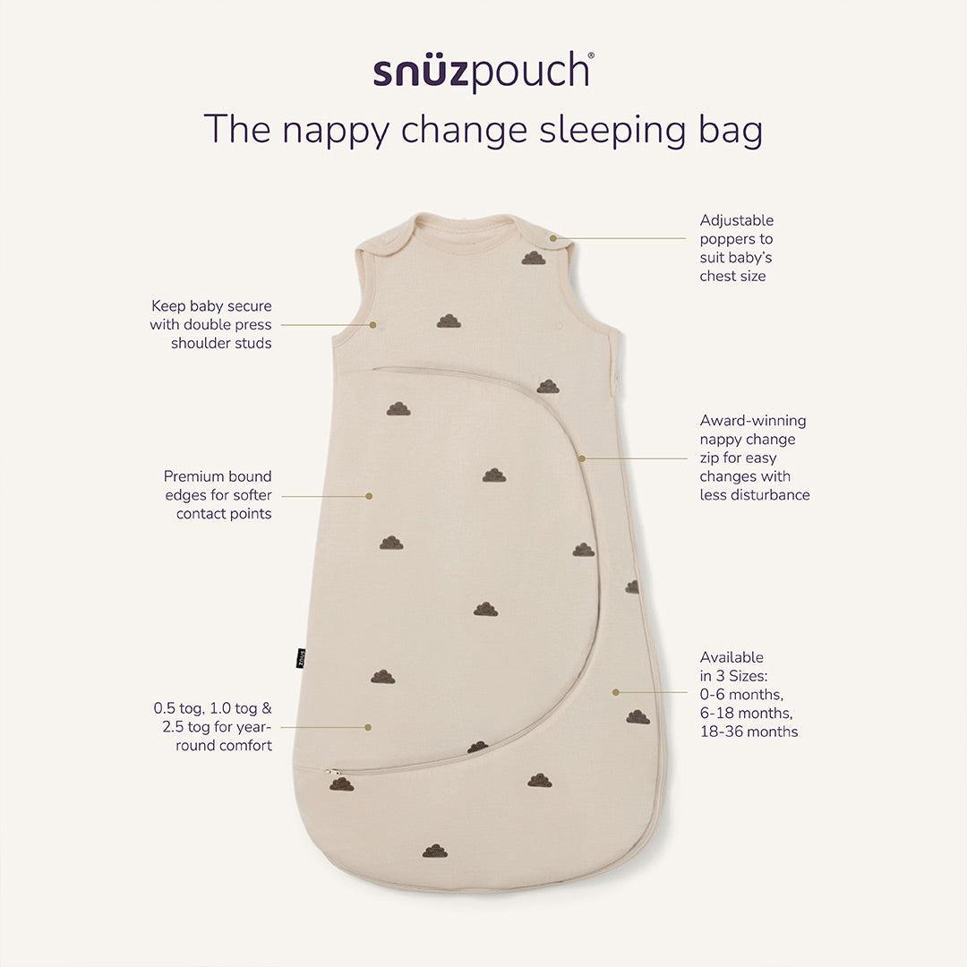  SnuzPouch Sleeping Bag 1.0 TOG - Sage Cross、mySite、merchandisen