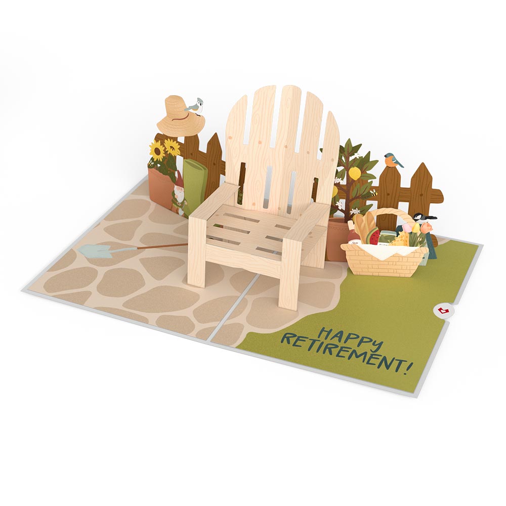 Take It Easy Retirement Pop-Up Card、mySite、solidvoid