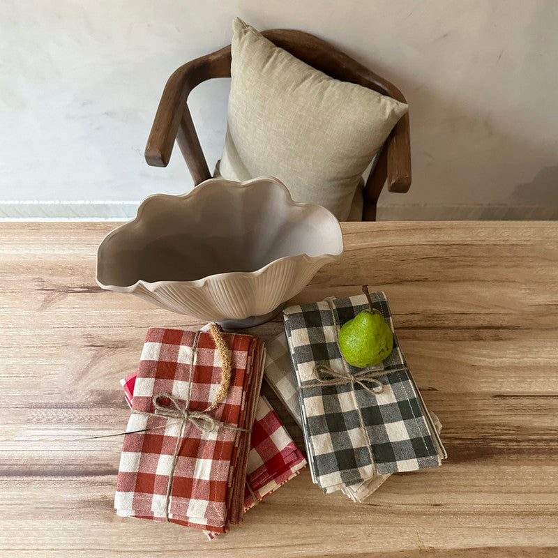 Cotton Kitchen Towel | Rust | Set of 3、mySite、camillekostekn