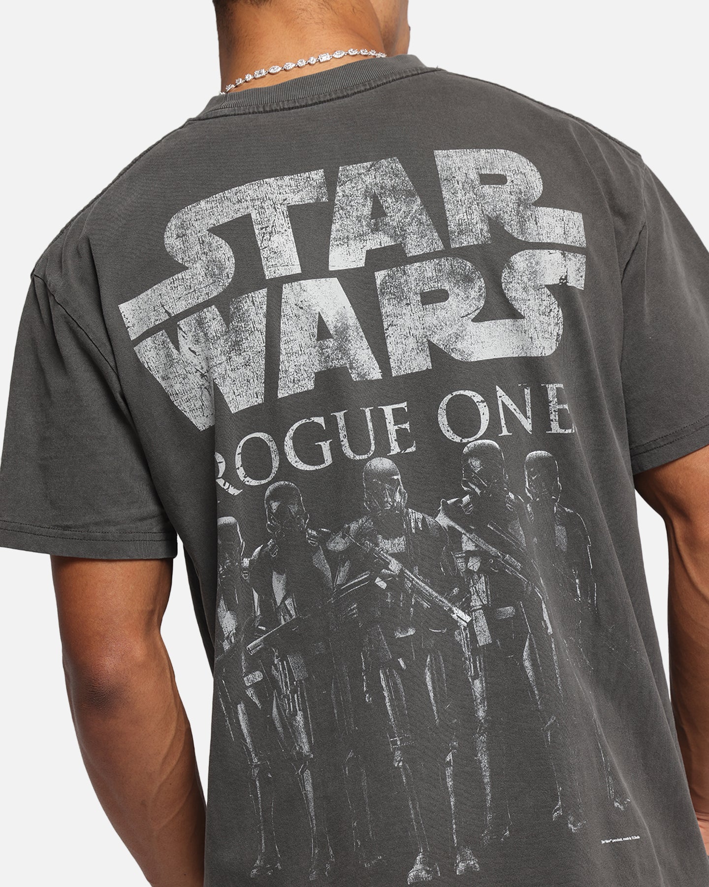 73 Studio Star Wars Death Trooper Vintage T-Shirt Black Wash、mySite、zt4zffjzw