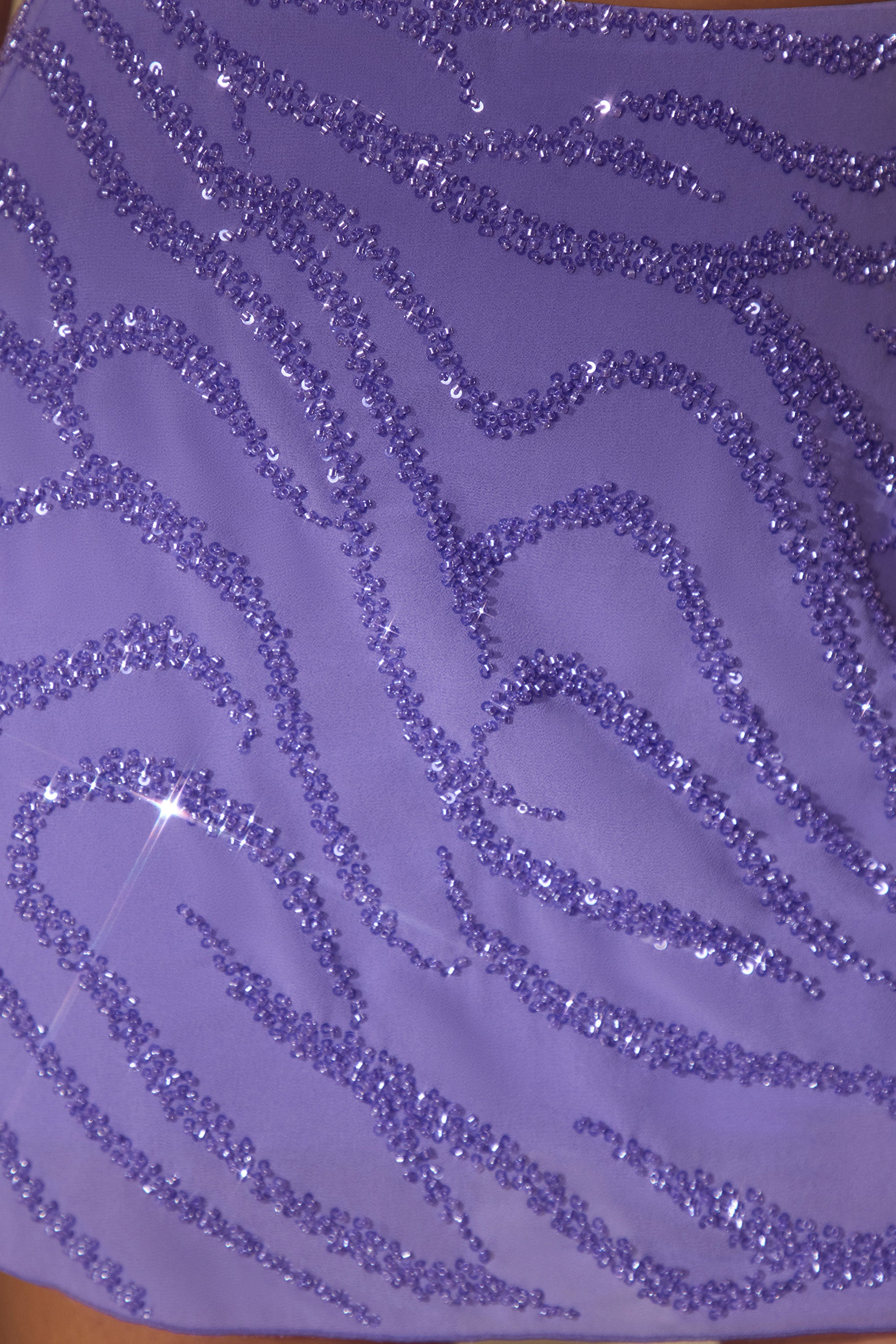 Embellished Bra Top in Purple、mySite、solidvoid