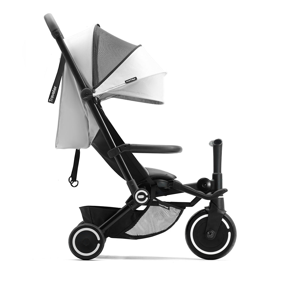smarTrike Traveler Active Stroller - Silver White、mySite、merchandisen