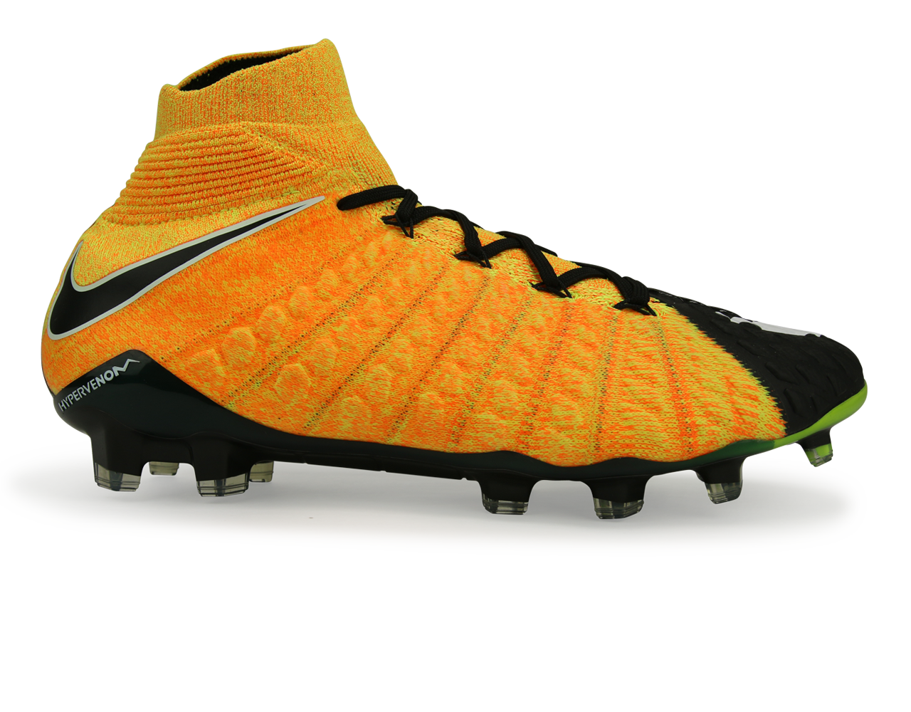 Nike Men's Hypervenom Phantom III Dynamic Fit FG Laser Orange/White/Black、mySite、noshort