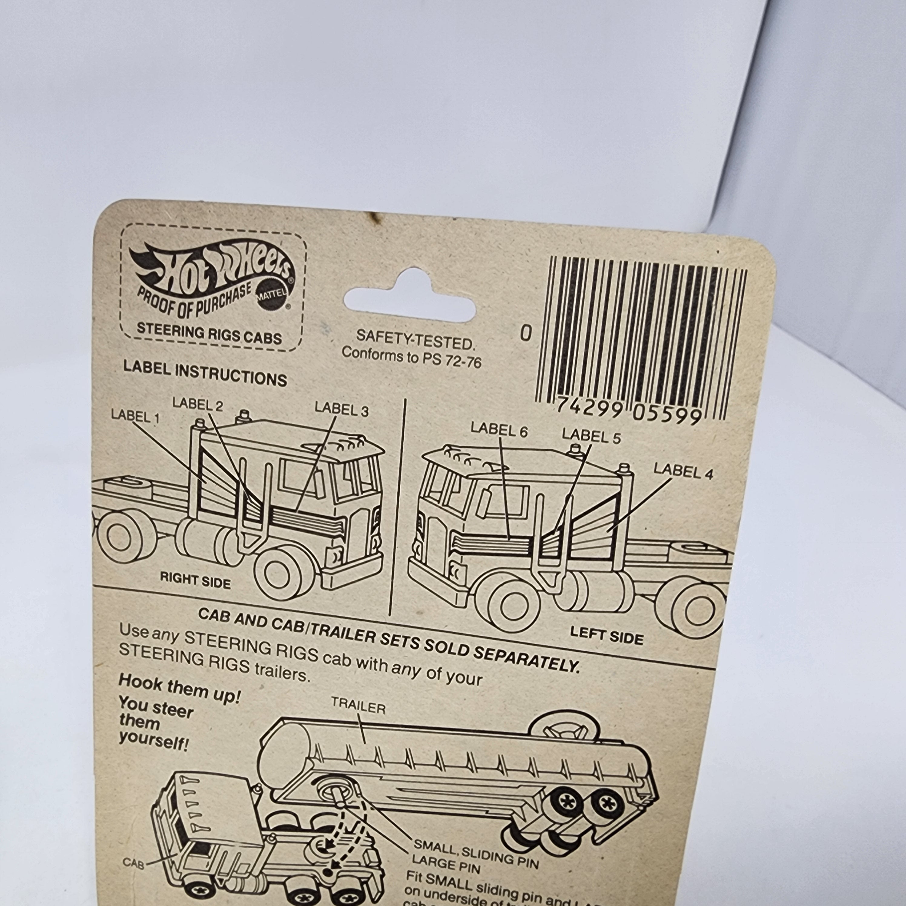 Kenworth No 5671 * Blue * 1982 Hot Wheels Hong Kong Steering Rigs、mySite、hgirdovlk