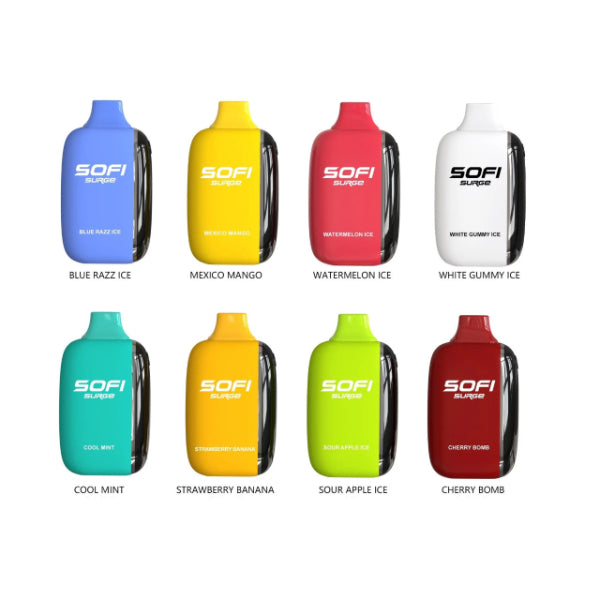 SOFI Surge Zero Nicotine 25,000 Puffs Disposable 22mL、mySite、zt4zffjzw