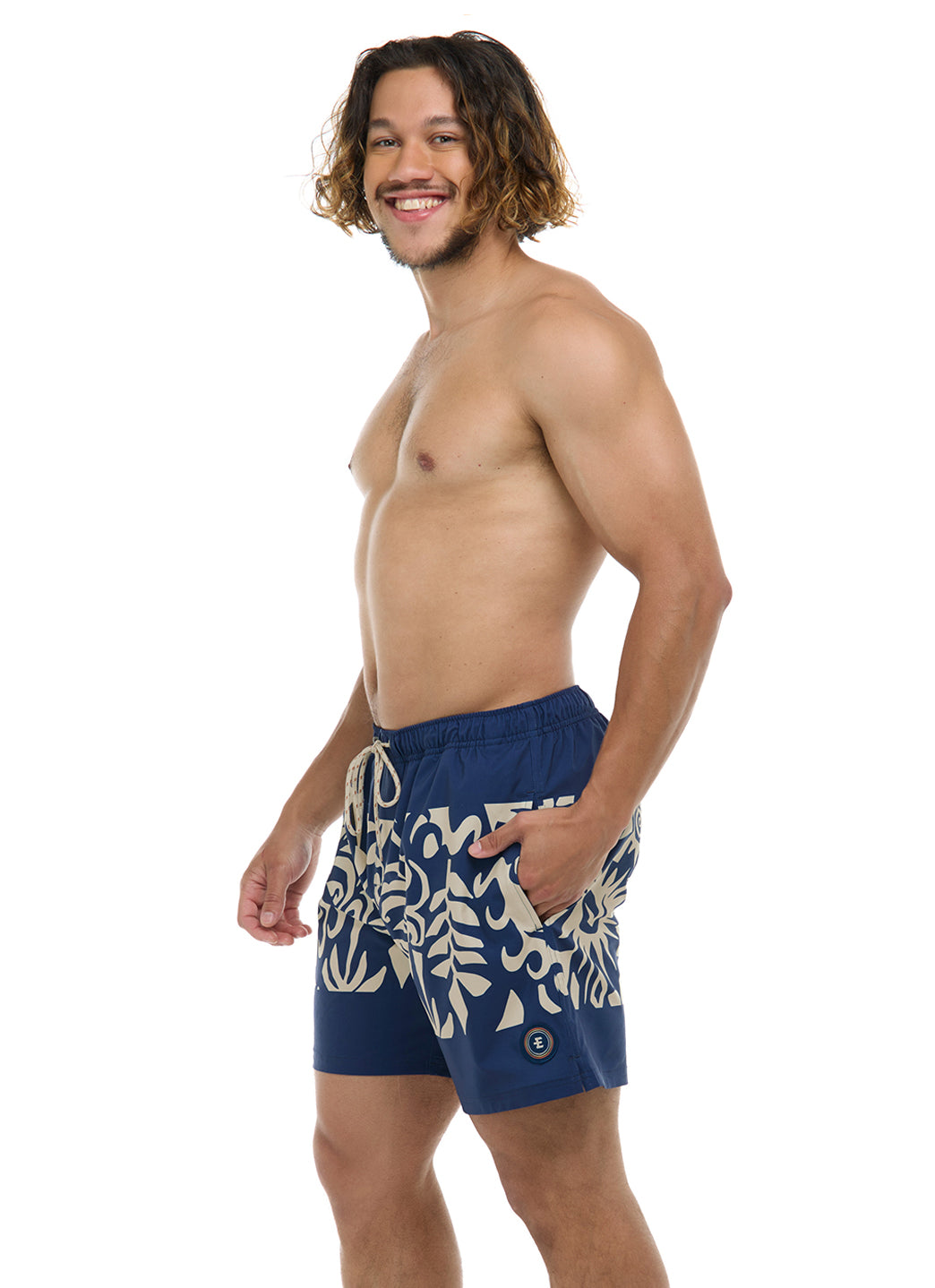 Eidon Men's 17 Burst Volley Swim Trunks、mySite、noshort