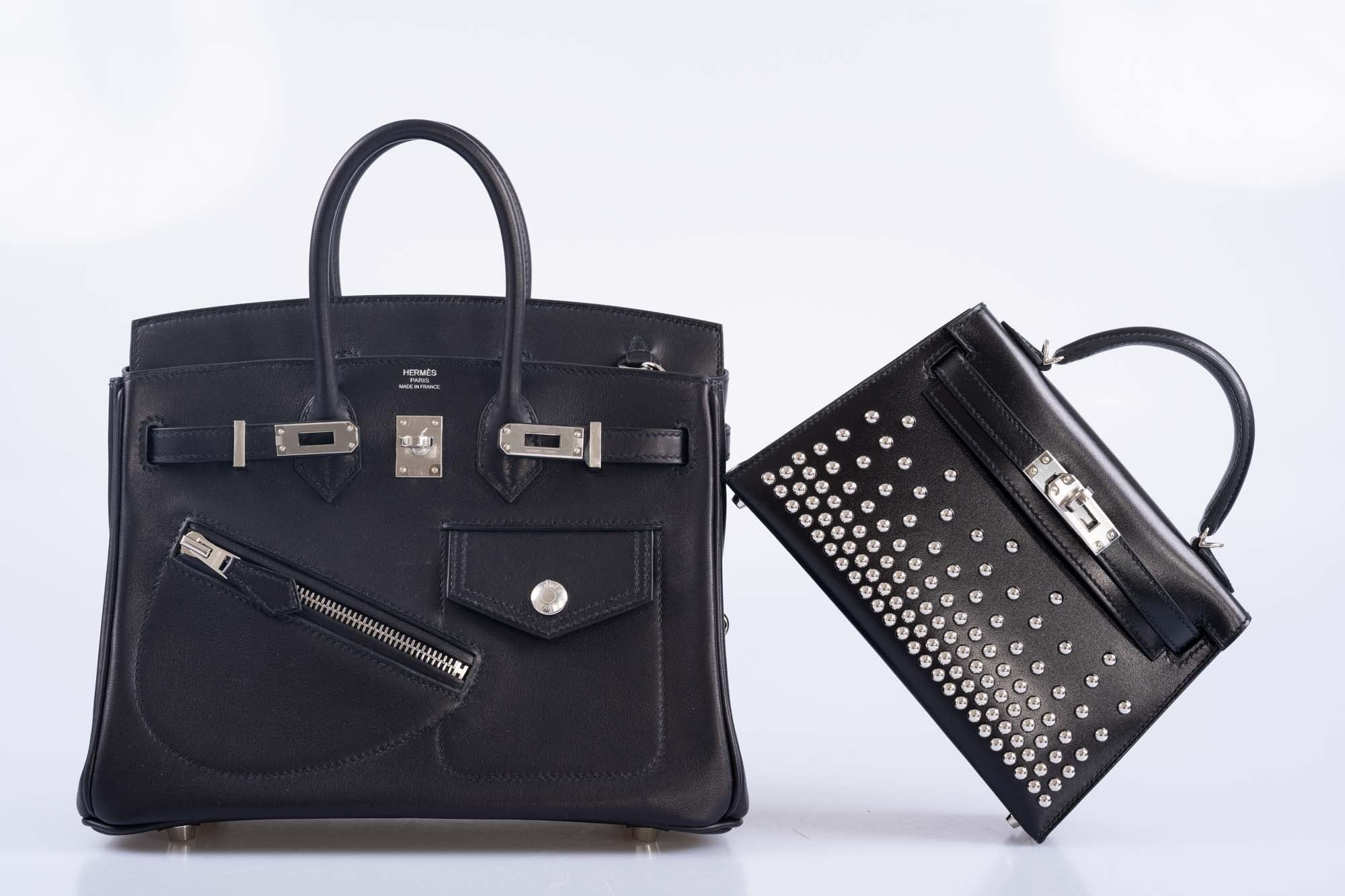 Hermès Limited Edition Birkin Rock 25 Black Volupto Palladium、mySite、garminoutage.com