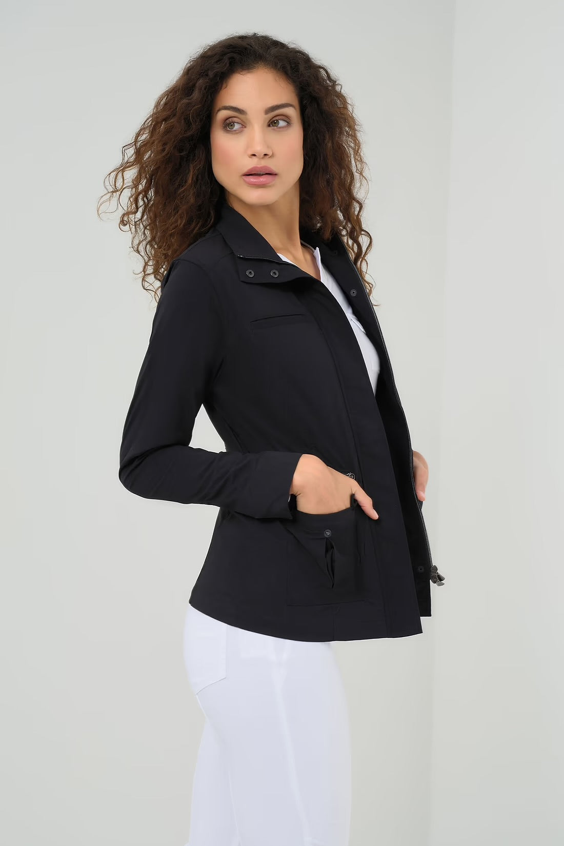 Anatomie Kenya Safari Jacket, Black、mySite、noshort