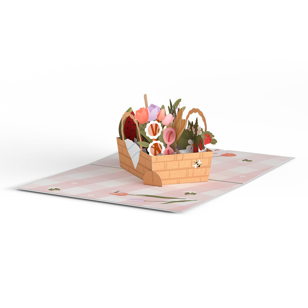 Every Day is a Picnic with You Pop-Up Card、mySite、solidvoid