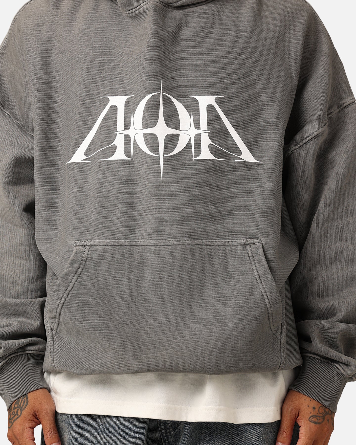 The Anti Order AOA Premium Hoodie Washed Charcoal、mySite、zt4zffjzw