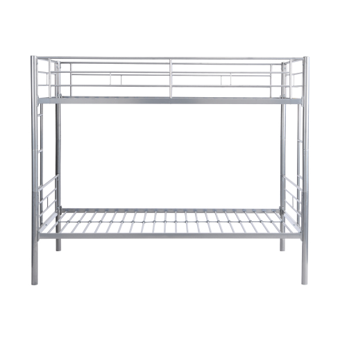 METAL BUNK BED SILVER、、casual