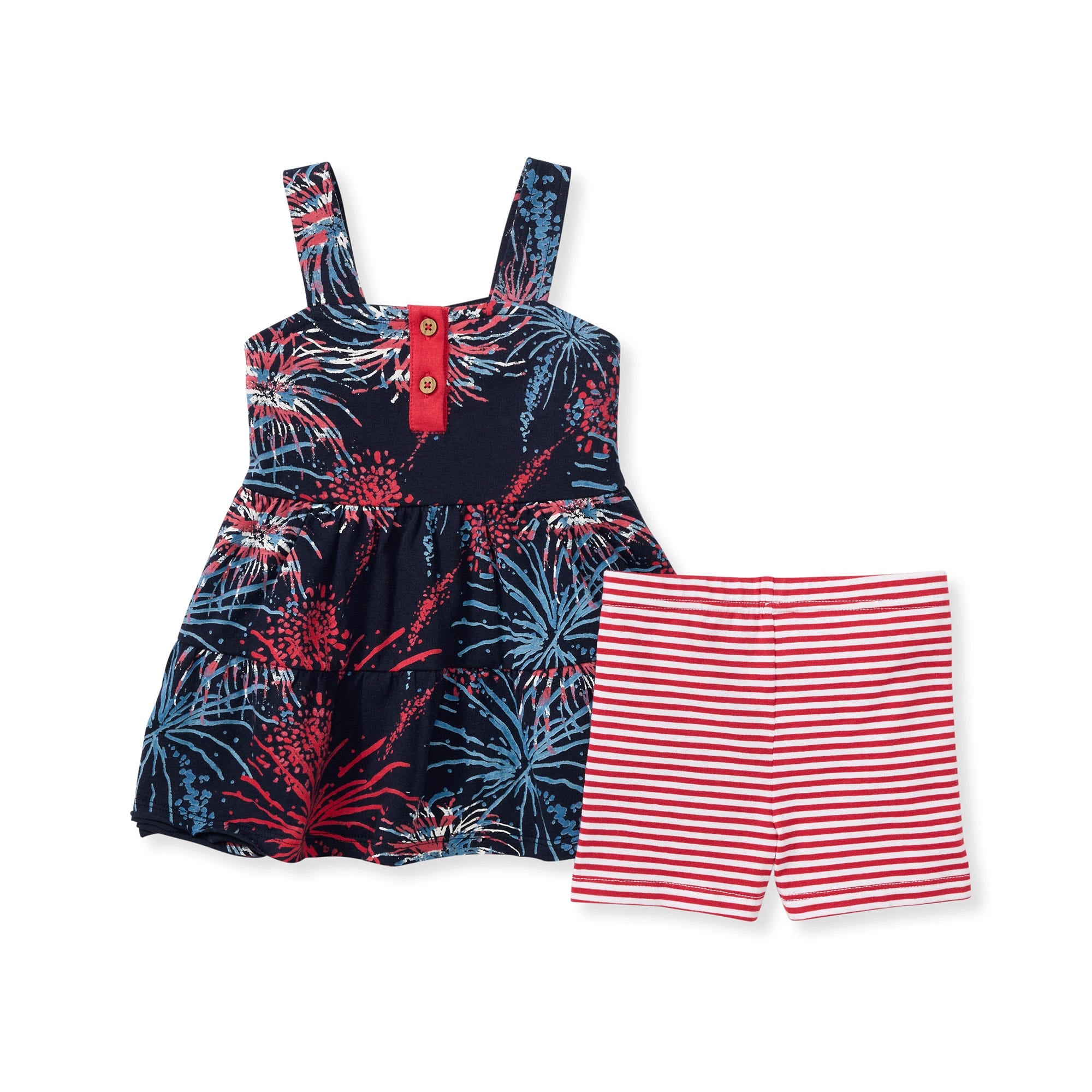 Celebrate America Girl Dress & Shorts Set、mySite、g9winljtr