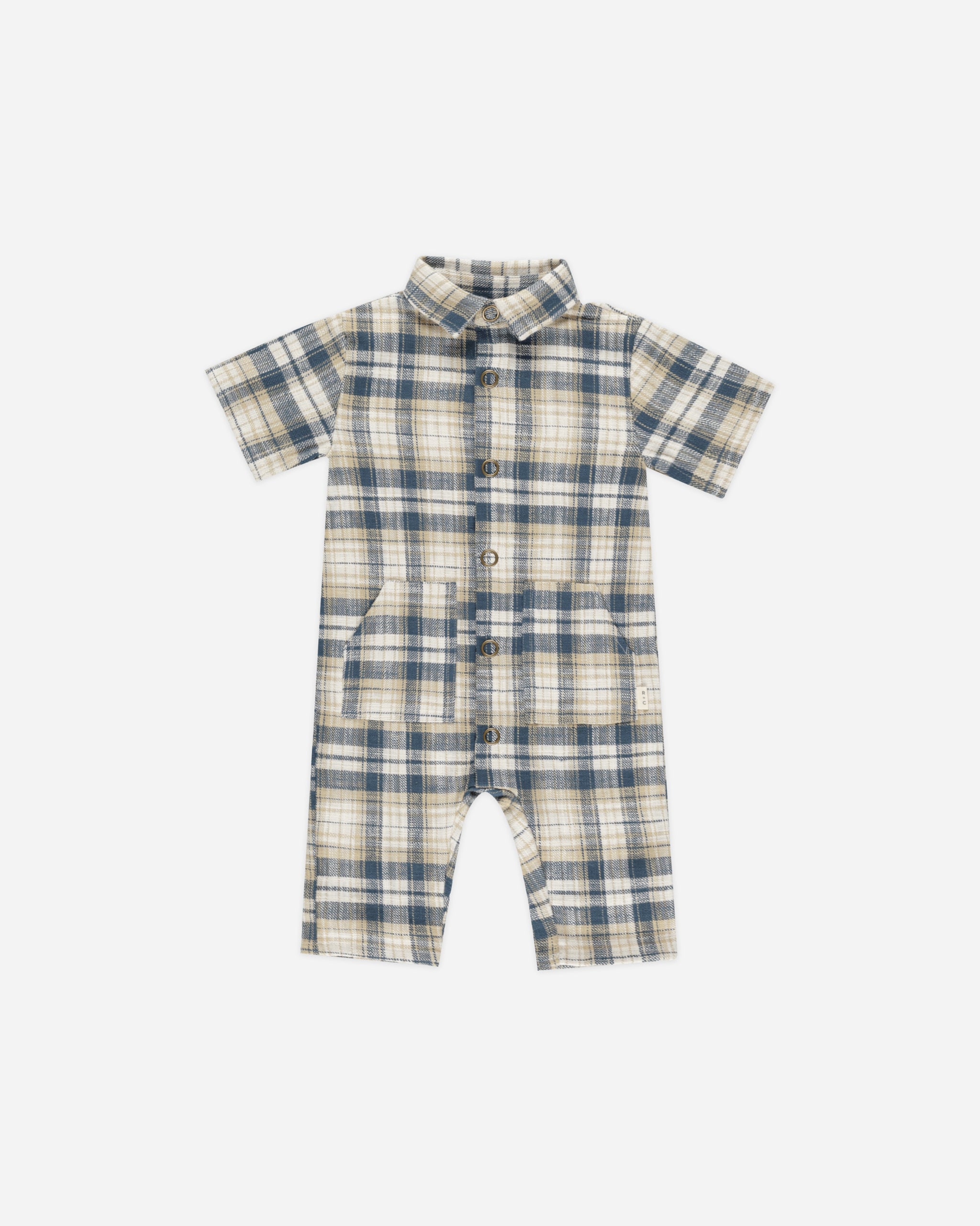  Rhett Jumpsuit || Indigo Plaid、mySite、layawaytickets